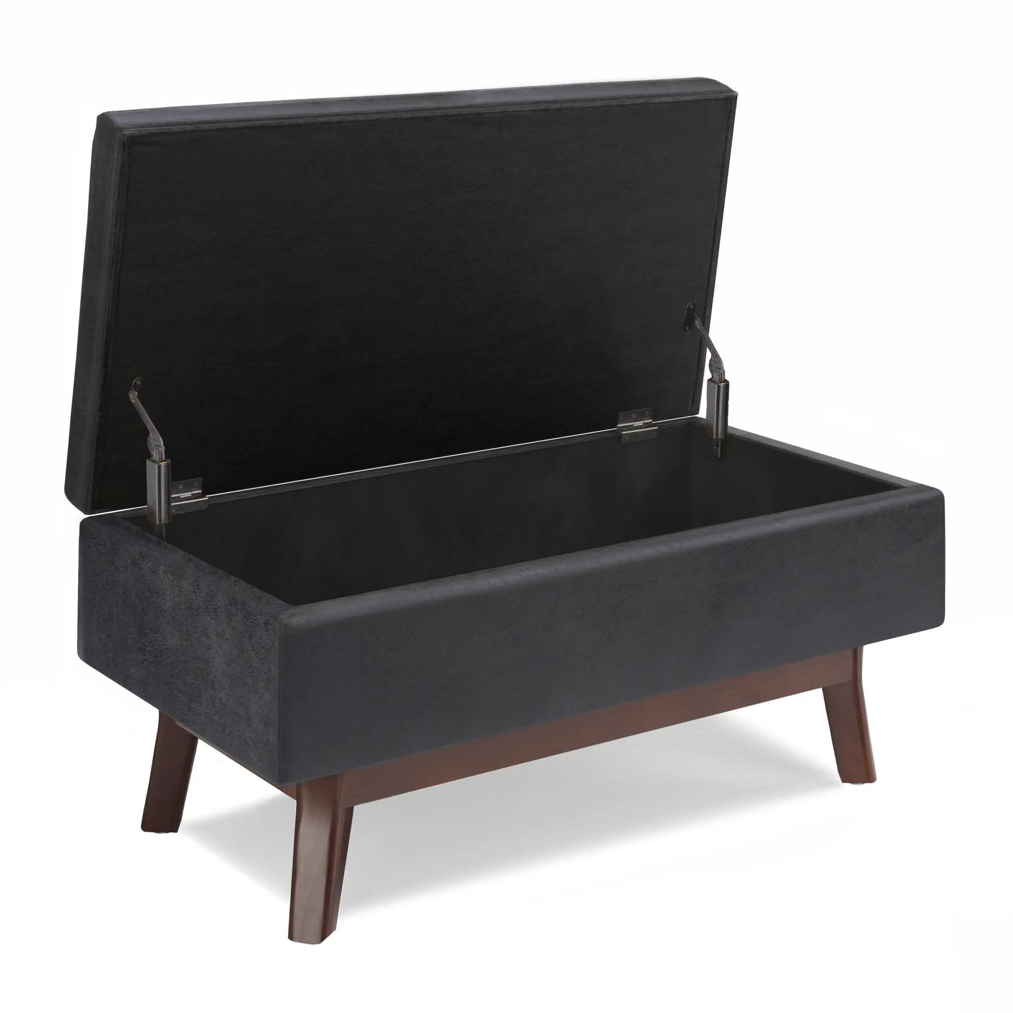 Owen - Upholstered Rectangular Storage Ottoman by HouseOfZazla