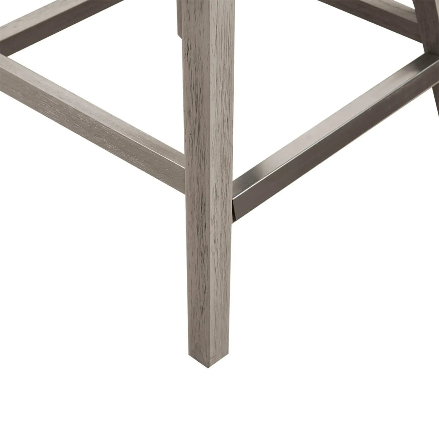 360 Degree Swivel Counter Stool With Silver Detailing by HouseOfZazla