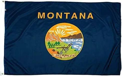 FlagSource Montana Nylon State Flag, Made in USA, 5x8' by GreenHaven Gardens