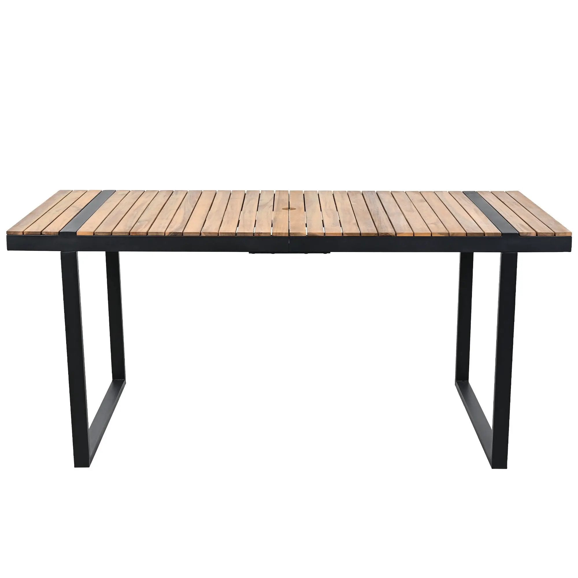 7 Pieces Outdoor Dining Set Patio Dining Table And Chair Set With And Removable Cushions For Patio by HouseOfZazla
