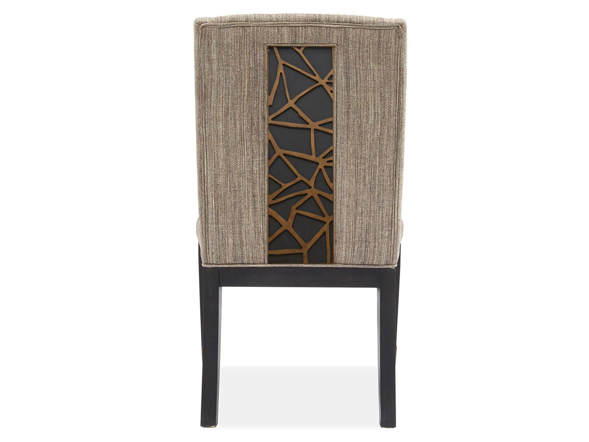Ryker - Upholstered Host Side Chair (Set of 2) - Homestead Brown, photo 3 of 7