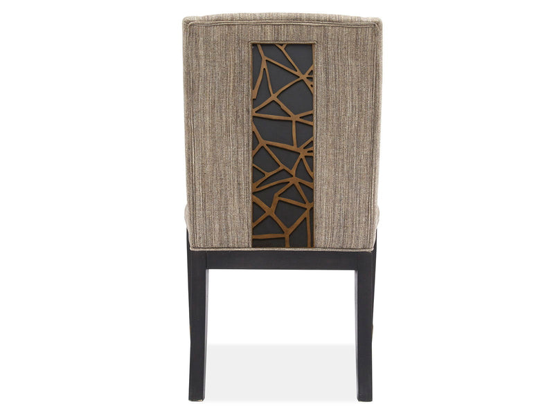 Ryker - Upholstered Host Side Chair (Set of 2) - Homestead Brown, photo 3 of 7