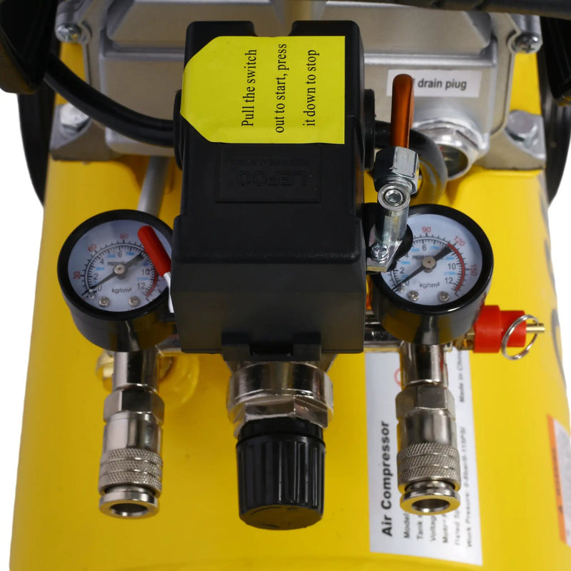 3.5HP Portable Oil-Lubricated Air Compressor by HouseOfZazla