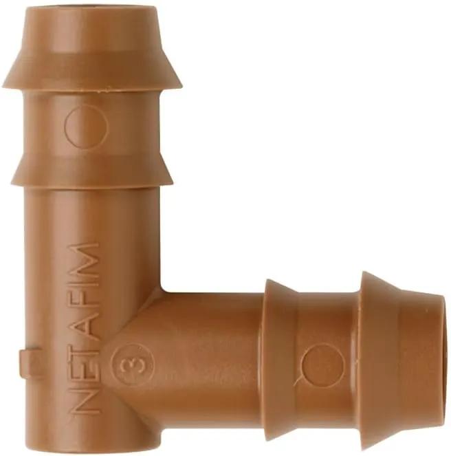 17mm Techline Insert Elbow - Drip Irrigation Barbed Elbow Coupling (25 PCS) | Compatible with 1/2" Drip Line Tubing | Easy Install | Precision Garden Watering (00135-000840) by GreenHaven Gardens