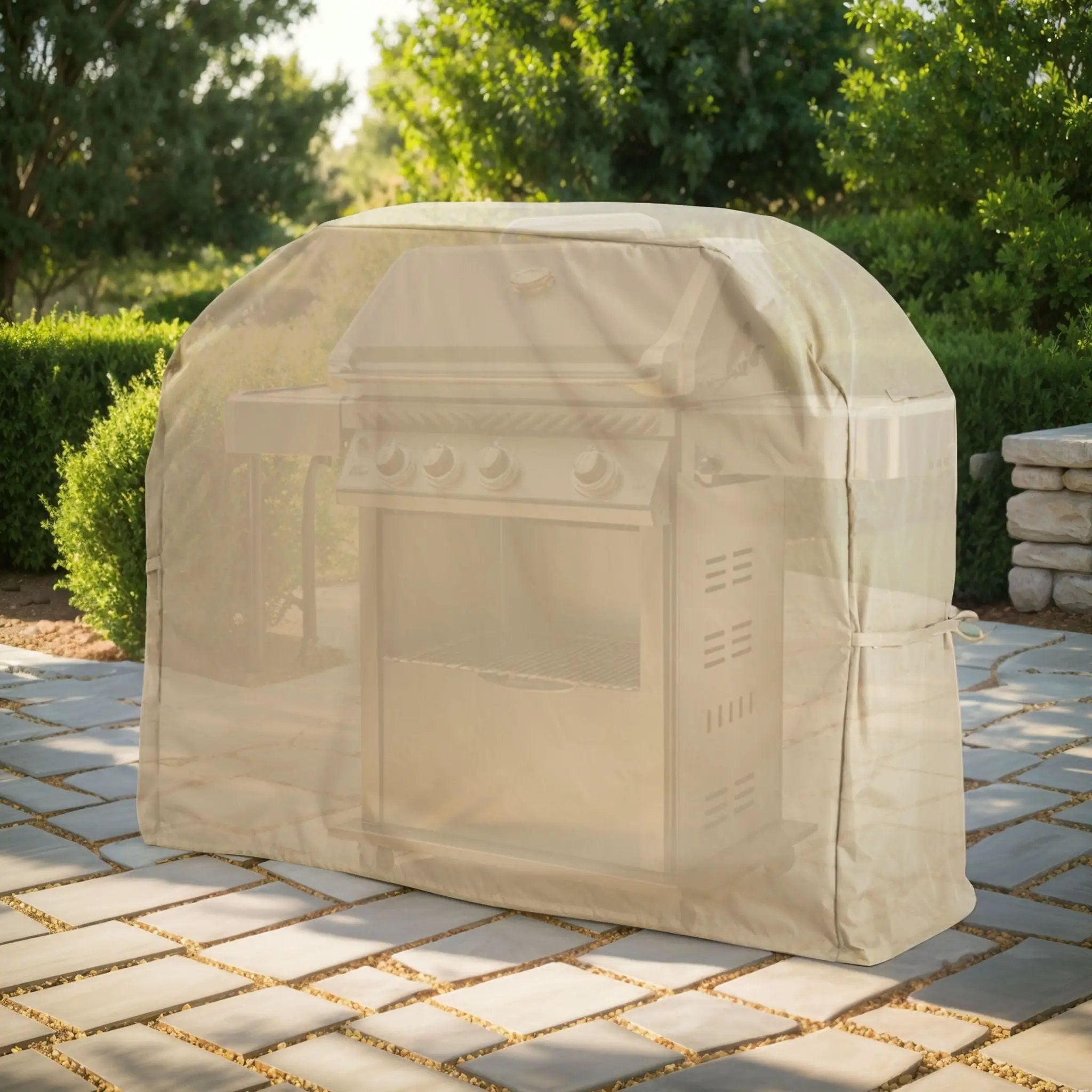 Shield Durable BBQ Grill Cover by HouseOfZazla