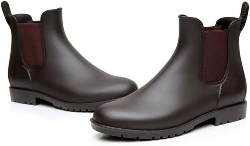 Asgard Women's Ankle Rain Boots Waterproof Chelsea Boots by GreenHaven Gardens