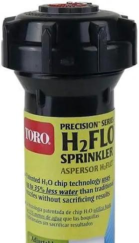 Toro 53892 Precision H2FLO 4-Inch Sprinkler Pop Up with Nozzle, Quarter by GreenHaven Gardens