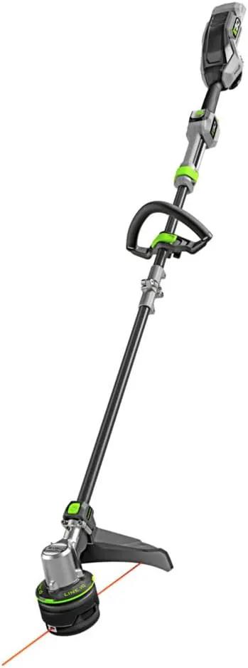 EGO POWER+ String Trimmer, Battery Powered, 16" Trimmer for Weeds and Grass with POWERLOAD, LINE IQ, Telescopic Carbon Fiber Shaft, Battery and Charger Not Included - ST1620T by GreenHaven Gardens
