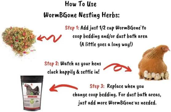 Non-GMO Backyard Chicken Nesting Herbs (10 oz) - Naturally Keep A Clean Coop Your Hens Will Love by GreenHaven Gardens