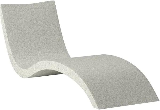 Ledge Lounger - Signature Chaise - Inside Pool & Sun Shelf Lounge Chair - Designed for Shallow Shelves Up to 9” - Compatible with All Pool Types - Poolside & Sun Deck Tanning - Set of 2 - Sandstone by GreenHaven Gardens