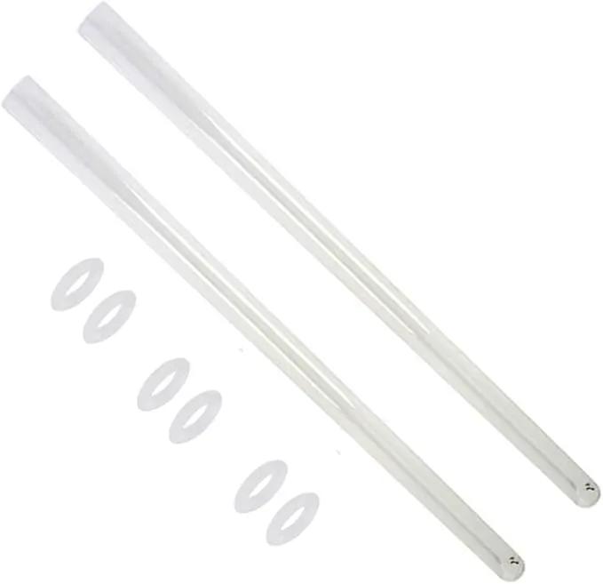 HQUA-OWS-12Q Quartz Sleeve for OWS 12GPM Water Purifier, 2Pack, 6 O-Rings Included. by GreenHaven Gardens