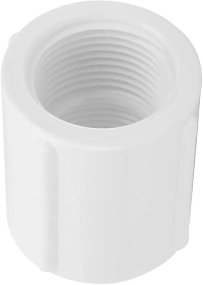10Pack 3/4" Double Female Thread PVC Pipe Coupling Adapter Pipe Fitting Connector (Female x Female) SCH40 3/4Inch PVC Female Threaded Pipe Coupling for Sprinkler,Irrigation,Swimming Pools by GreenHaven Gardens