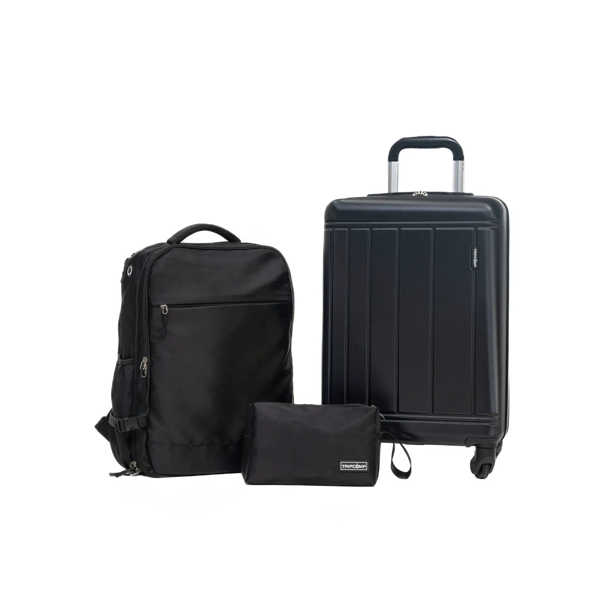 GigaTech 9-Piece Black Luggage Set With TSA Lock by HouseOfZazla