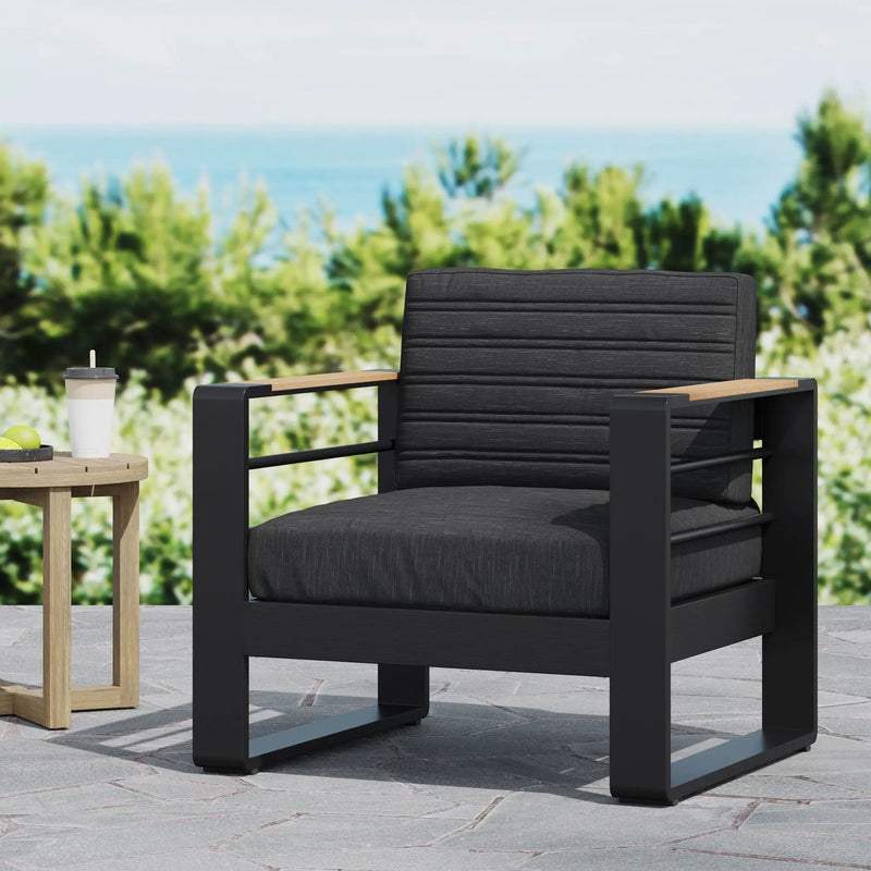 Giovanna Club Chair Set With Aluminum Frame by HouseOfZazla