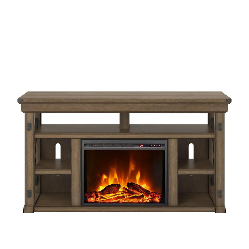 Wildwood - Fireplace TV Stand - Gray by Unique Piece Furniture
