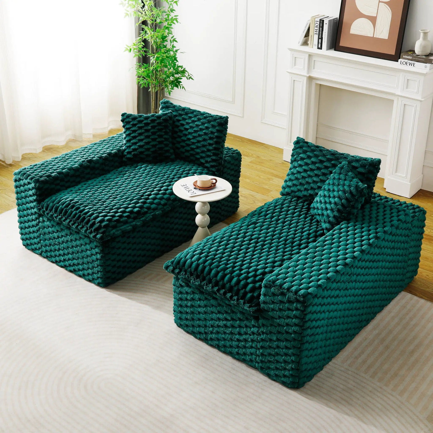 Multifunctional Sofa, Side-By-Side Or Facing Each Other by HouseOfZazla