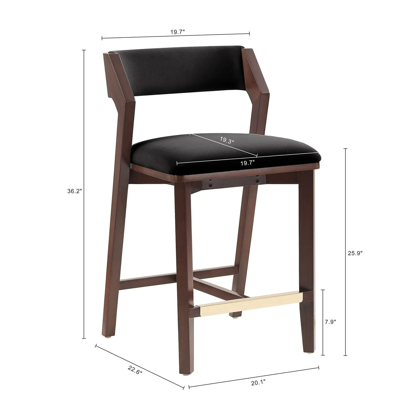 Patricia - Counter Stool by HouseOfZazla