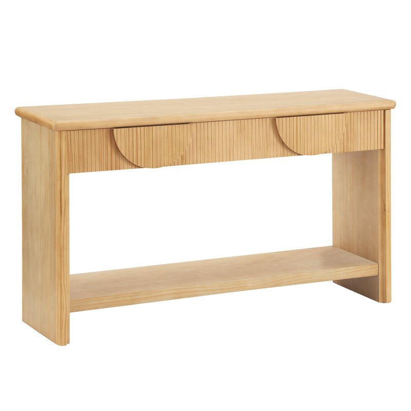 55" Fluted Console Table, photo 10 of 10