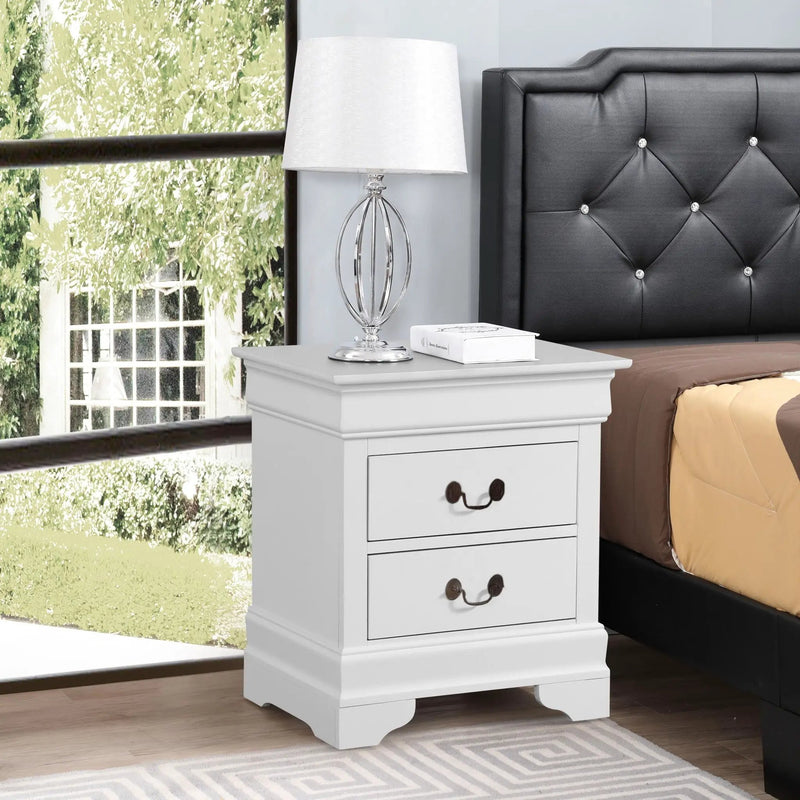Louis Phillipe - Nightstand - Wood by Unique Piece Furniture