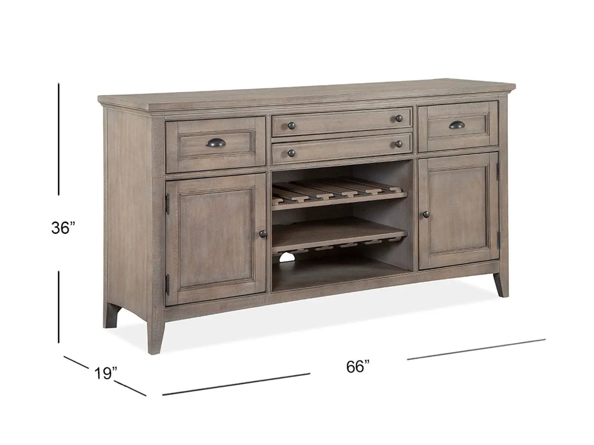 Paxton Place - Buffet - Dovetail Gray, photo 4 of 7
