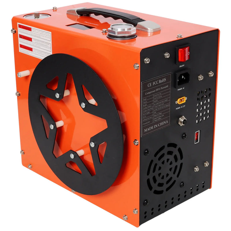 PCP Air Compressor, 4500PSI/30Mpa Portable by HouseOfZazla