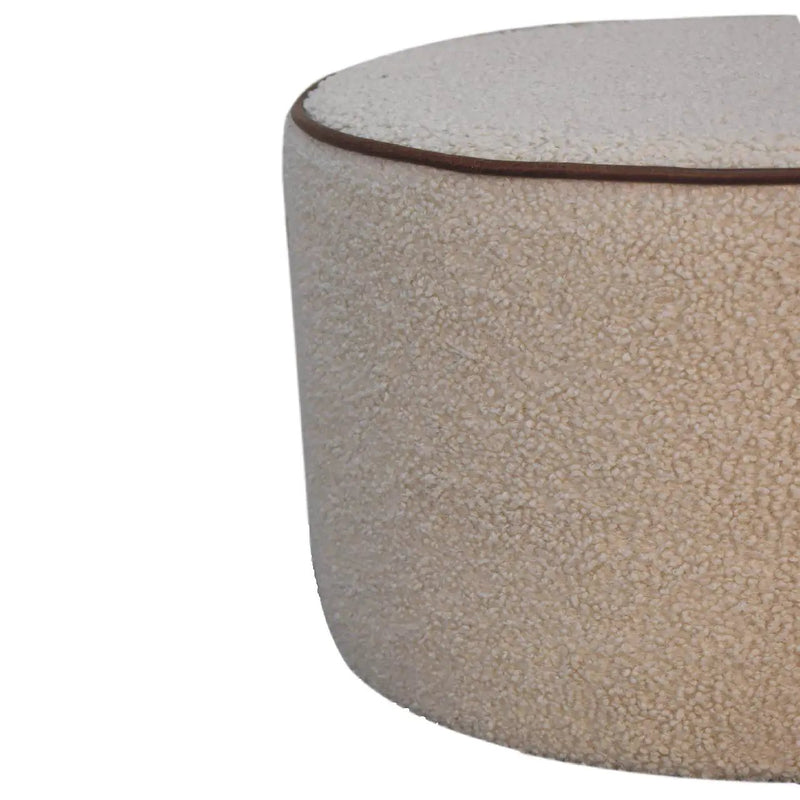 Serenity - Round Footstool by Unique Piece Furniture