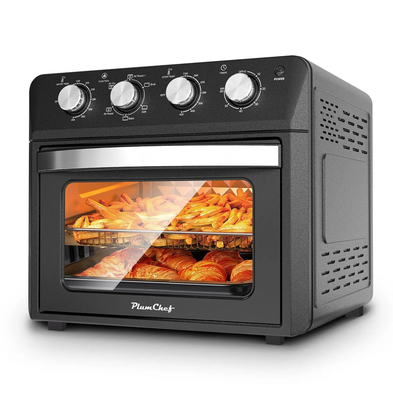 Plum Chef Air Fryer Oven 27.5QT, 6-in-1 Countertop Convection Oven by HouseOfZazla