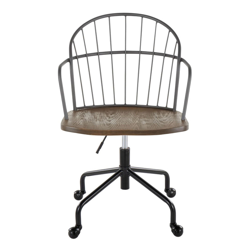 Riley - Farmhouse Adjustable Office Chair by HouseOfZazla