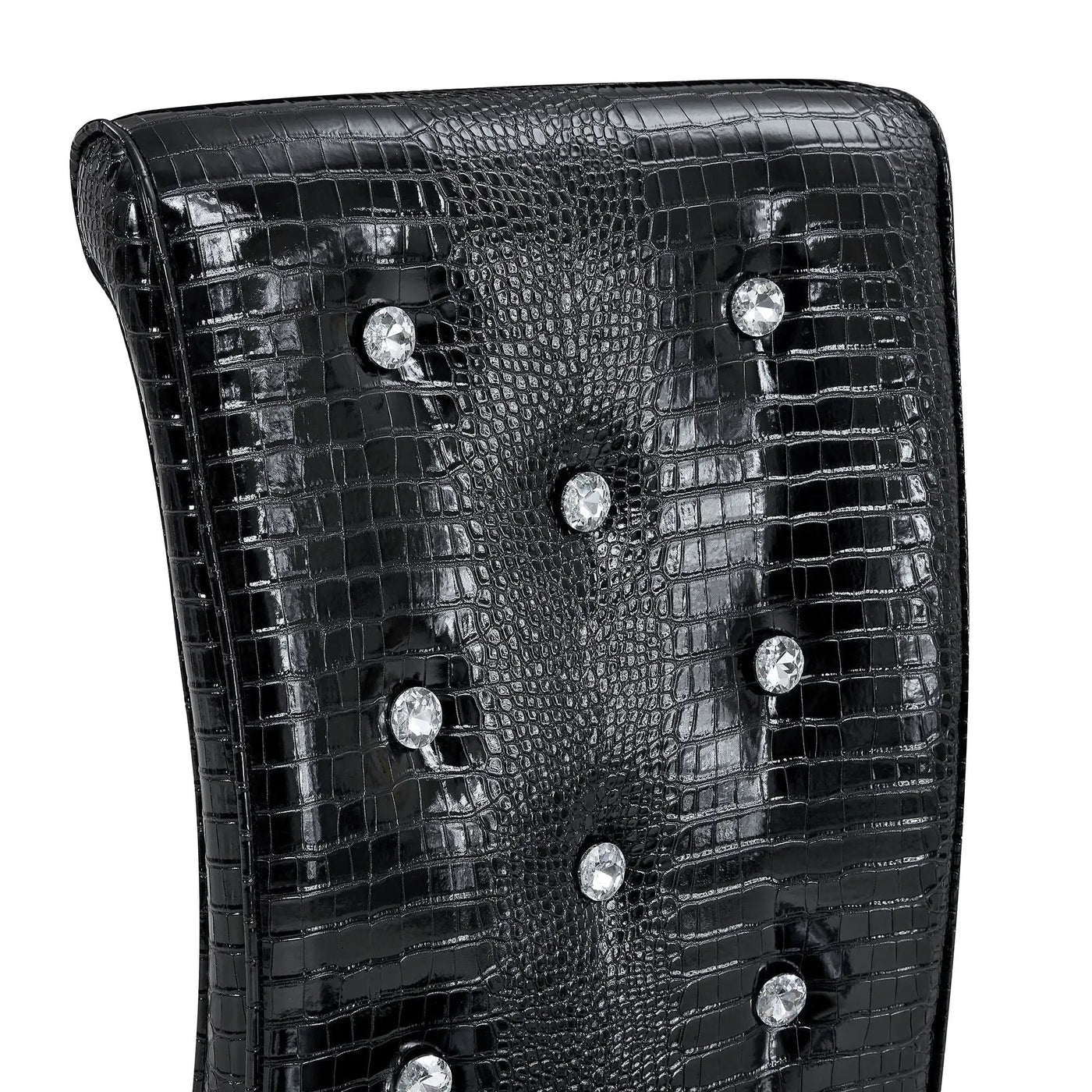 Alligator Skin Upholstered Dining Chairs by HouseOfZazla