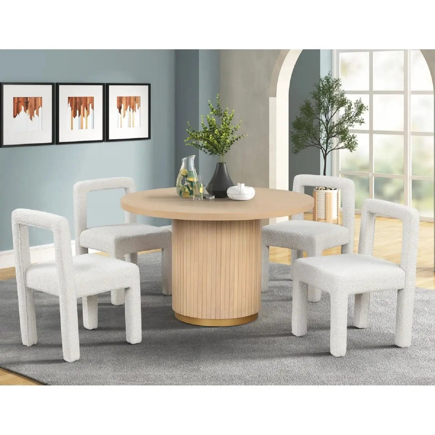 Dining Chairs With Square Open Back (Set of 2) by HouseOfZazla
