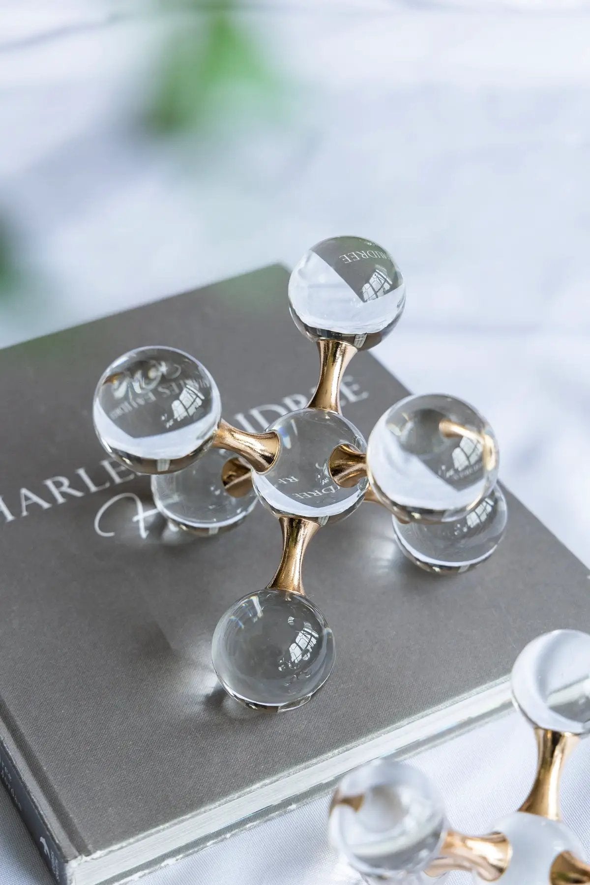 Clear Glass Sculpture by HouseOfZazla