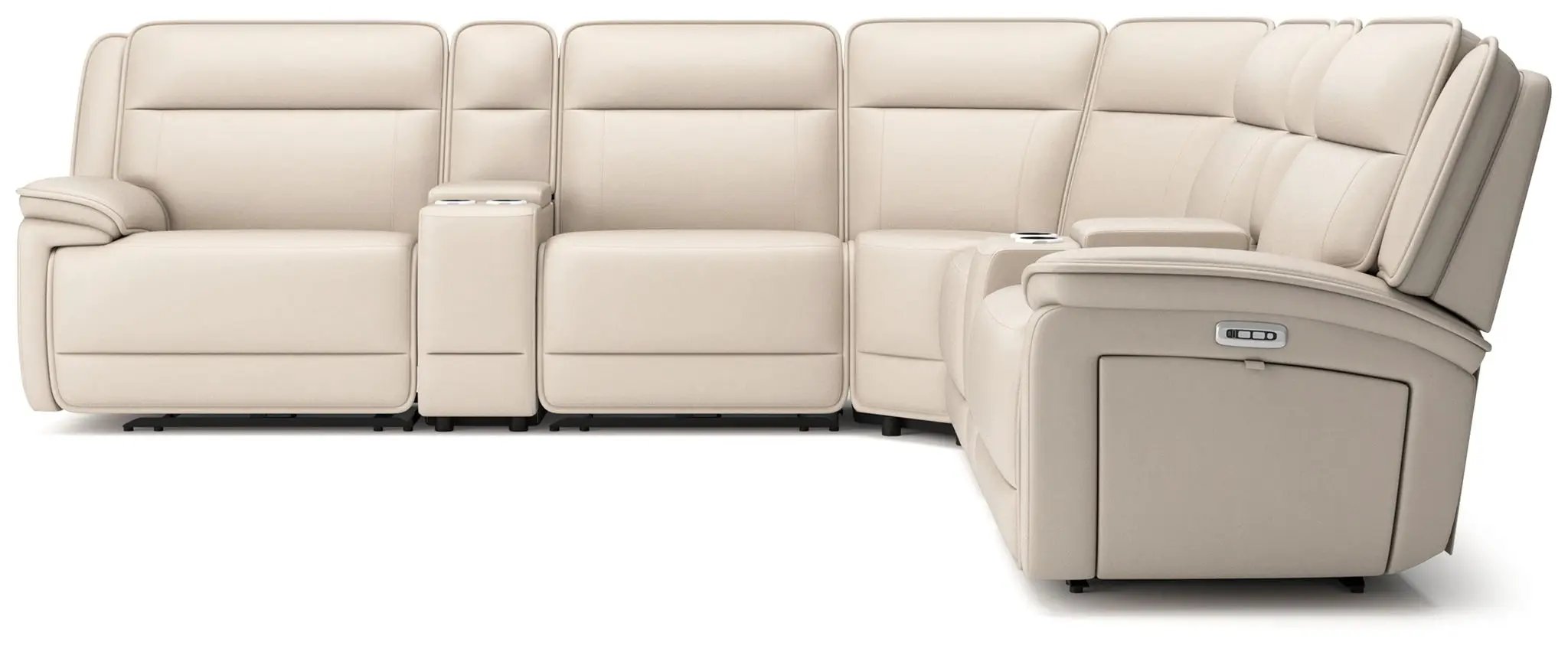 Double Deal - Reclining Sectional by Unique Piece Furniture
