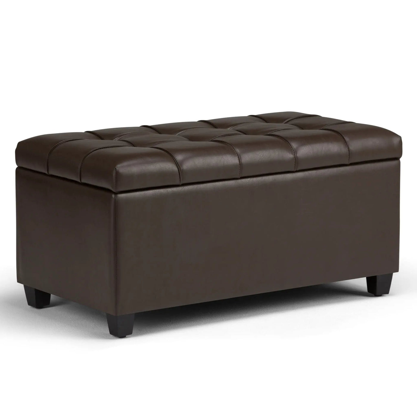 Sienna - Transitional Storage Ottoman Bench by HouseOfZazla