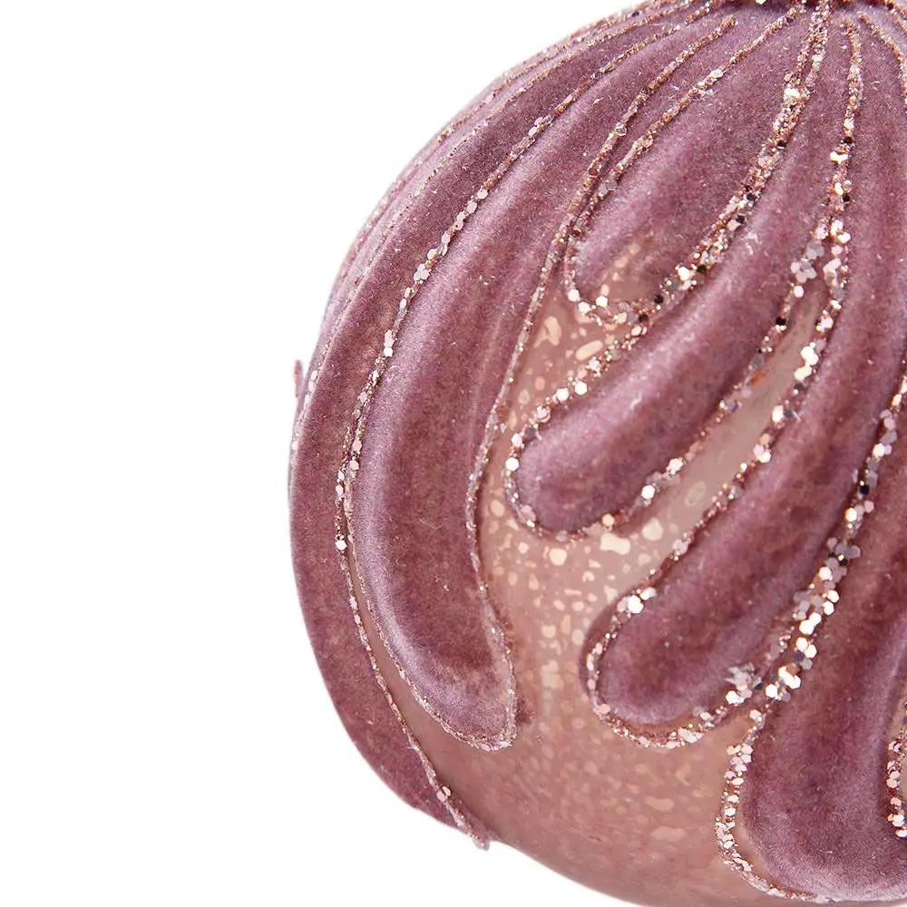 Decorative Hanging Glass Christmas Ball Ornaments - Set of 6 by HouseOfZazla