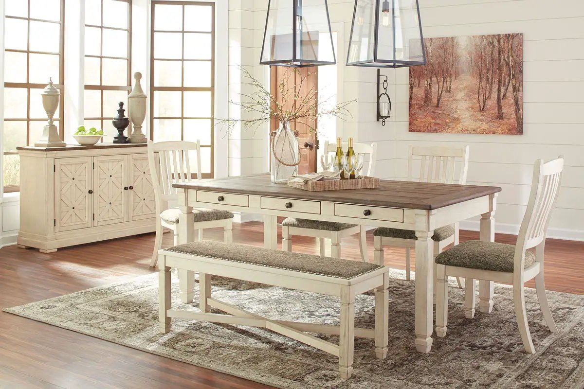 Bolanburg - Rectangular Dining Table Set by Unique Piece Furniture