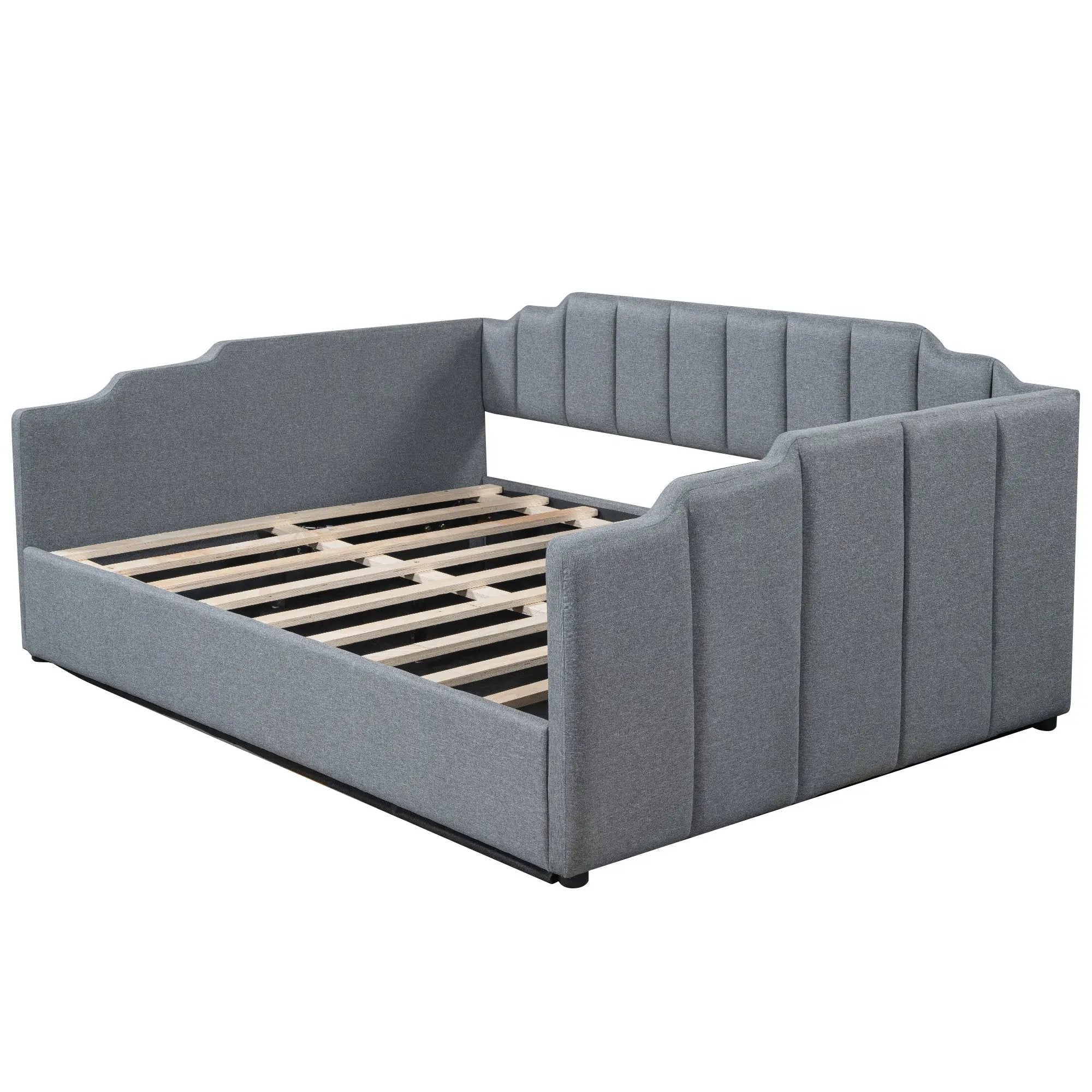 Modern Upholstered Daybed With Underneath Storage by HouseOfZazla