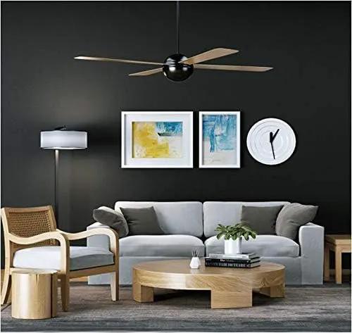 Dimoon 236''x23.6'' Black Peel and Stick Wallpaper Contact Paper Modern Self Adhesive Wall Paper Removable Renter Friendly Textured Solid Color Shelf Cabinet Vinyl Roll (236''x23.6'',Black) by GreenHaven Gardens