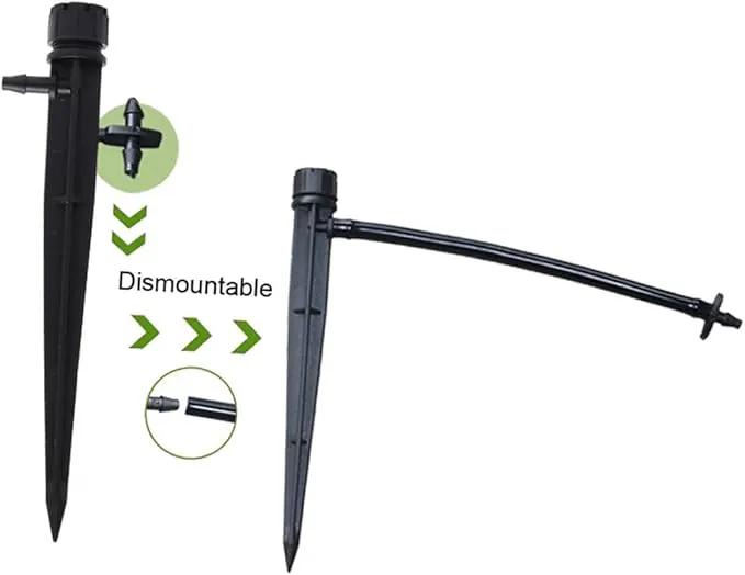 Milisten 50pcs Drip Emitter Water Saving Kit Irrigation Sprinkler Dripper Adjustable Dripper Water Dripper Irrigation Sprinkler Emitters Drip Irrigation Line Launcher Plant by GreenHaven Gardens