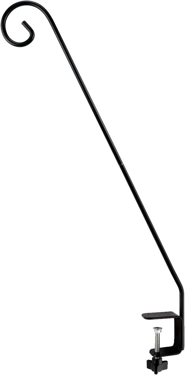 MIXXIDEA Heavy Duty Deck Rail Pole Deck Hook, Extensible and Adjustable Deck Hook for Hanging Bird Feeder, Plants, Suet Baskets,Wind Chimes,Lanterns by GreenHaven Gardens