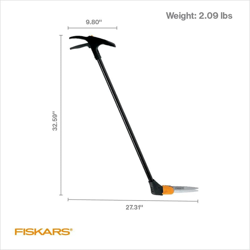 Fiskars Grass Shears, Long Handle, 36" Handle Lawn Shears for Trimming Grass while Standing, Lawn Cutter with 360-Degree Swivel Blade by GreenHaven Gardens
