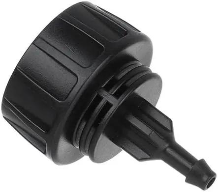 8Pcs Drip Irrigation Hose Connectors,1/4 Inch Drip Irrigation Tubing x 3/4 FHT Swivel Garden Faucet Adapter Hose Adapter Connectors(1 Barb) by GreenHaven Gardens