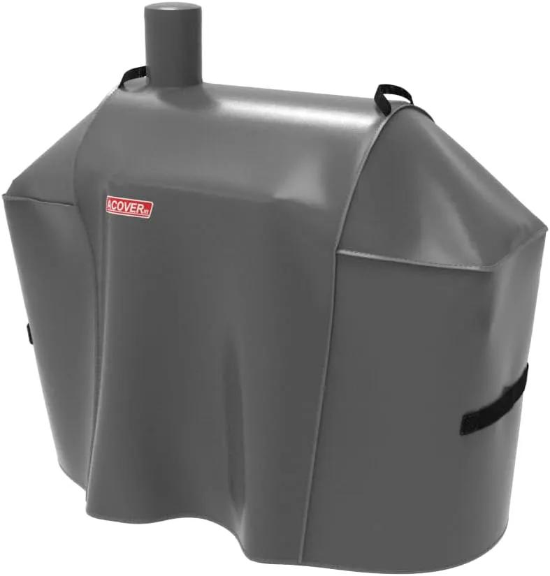 Expert Grill Offset Smoker Cover, Waterproof Grill Cover, 56.5 inch Brown by GreenHaven Gardens