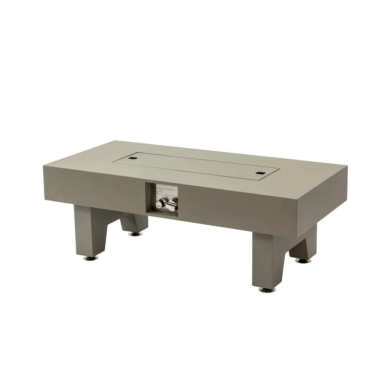 Alora 42-Inch 50K BTU Iron Liquid Propane Fire Pit Table With Glass Stones (SAK63845) by SAKSBY WHOLESALE