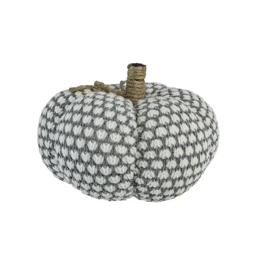 Knite Pumpkin Ornament Decor For Holiday Harvest Festival Fall Festival & Thanksgiving by HouseOfZazla