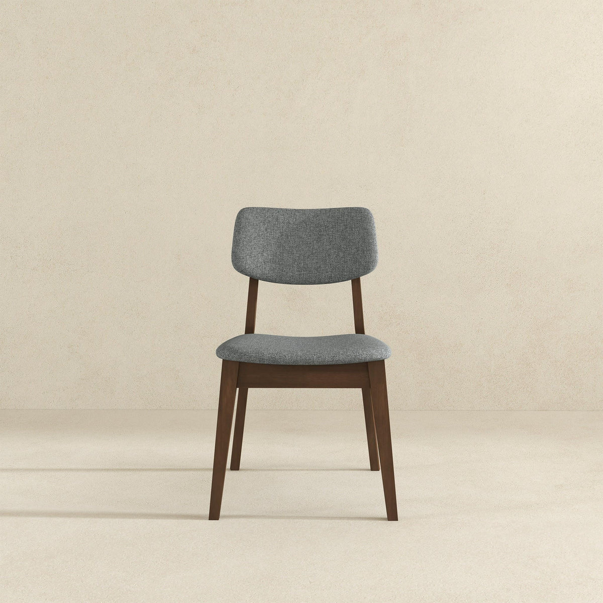 Solid Back Side Chair Set with Mid-Century Modern Design - Multiple Colors, photo 13 of 40