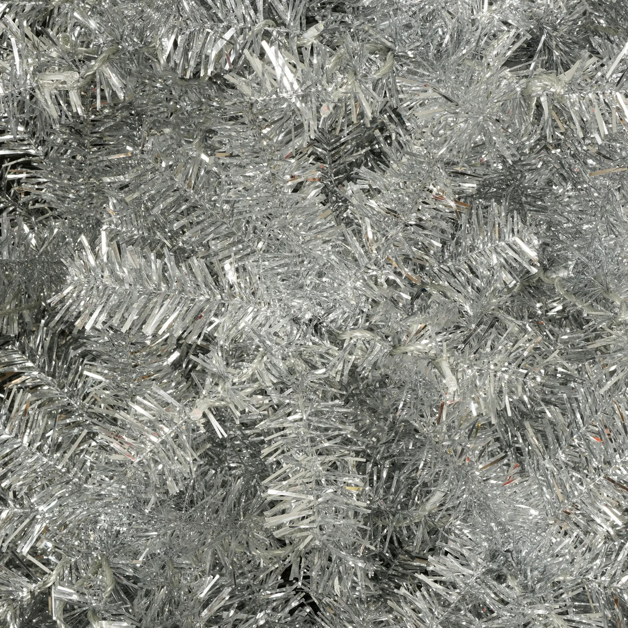 6FT Sliver Pre-Lit Artificial Christmas Tree by HouseOfZazla
