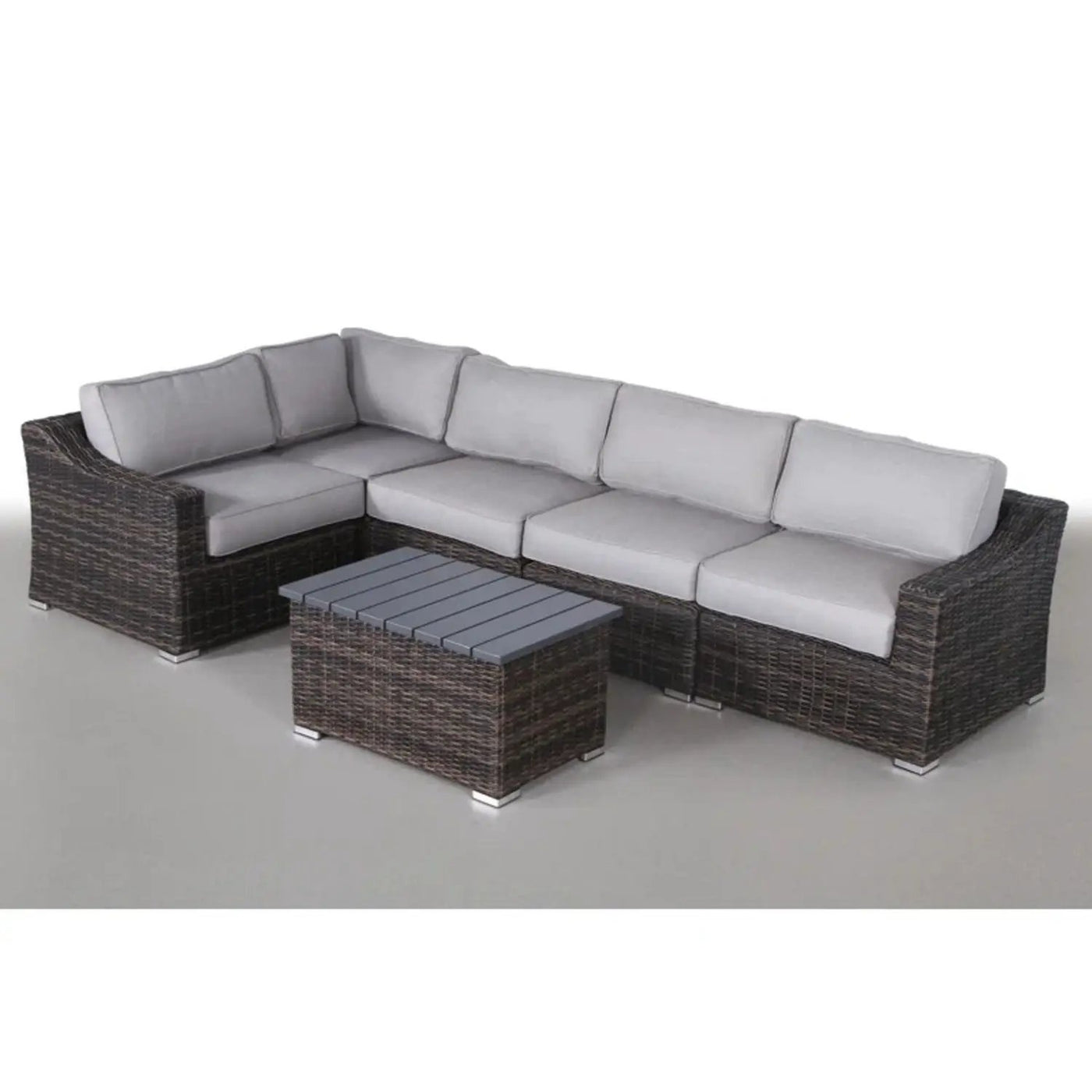 Stylish Sofa Seating Group With Cushions Perfect For Outdoor Gatherings by HouseOfZazla