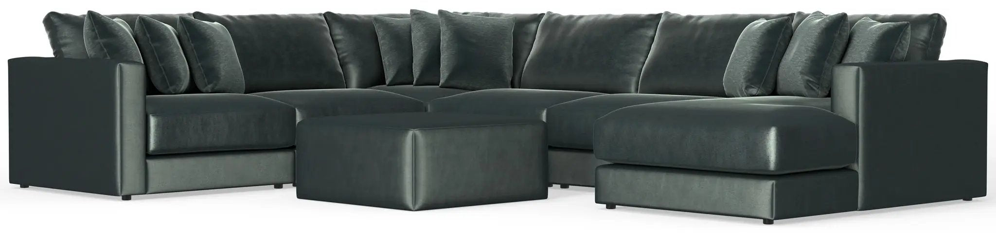 Remington - Modular Sofa And Cocktail Ottoman by Unique Piece Furniture