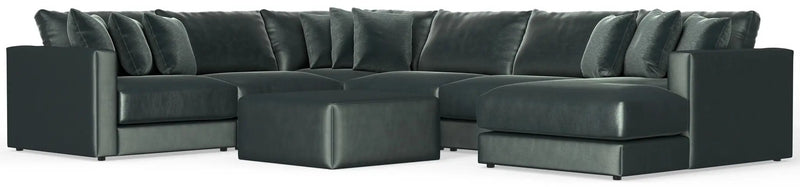 Remington - Modular Sofa And Cocktail Ottoman by Unique Piece Furniture