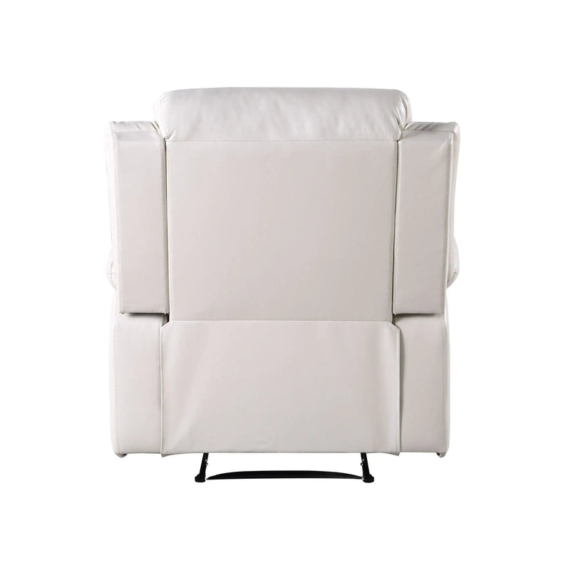 Eilbra - Synthetic Leather Power Motion Recliner - Beige by HouseOfZazla